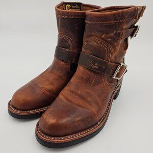Chippewa 1901W12  Tan Renegade "Original" Engineer Boots Women's Size 6